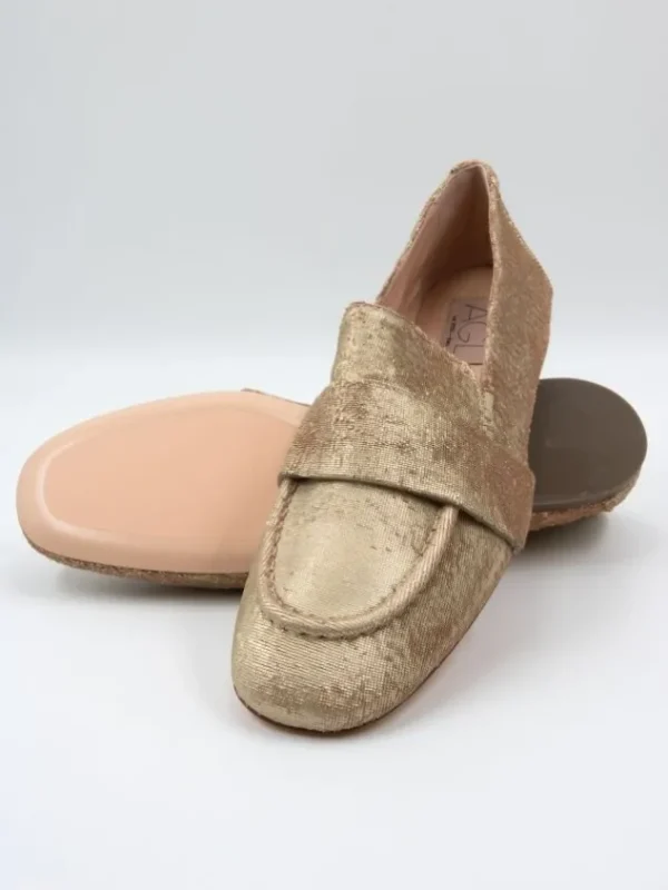 AGL loafers MARIENNE D834083PC Gold