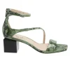 AGL sandals ANGIE SANDAL D660007PCK Green