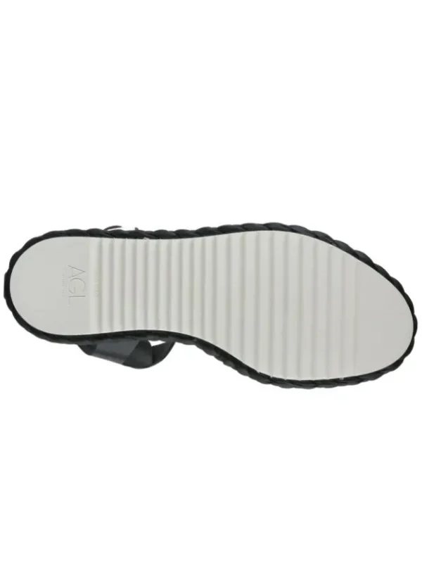 AGL sandals D642040PLKL057 Black