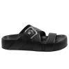 AGL sandals JANE SLIDE D685005 Black