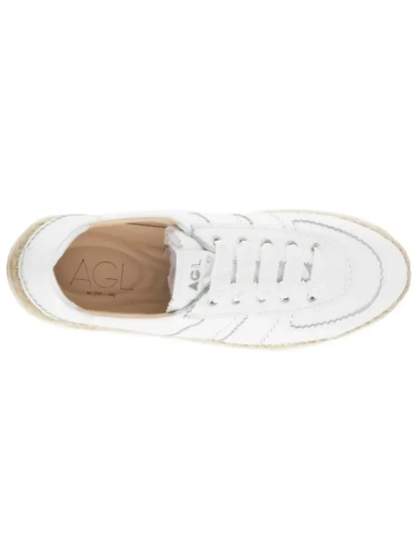AGL sneakers LEDA ROPE D936107PI White