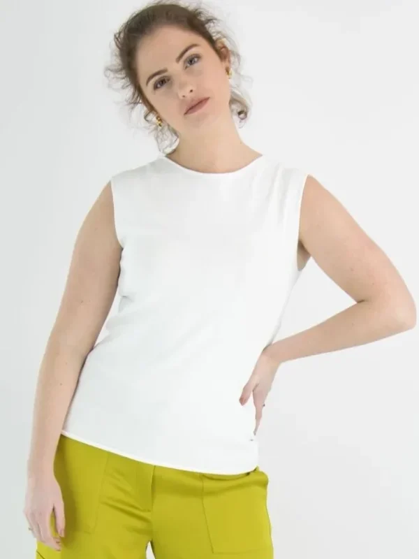 Annette Görtz tops IDA 38500 Cream White