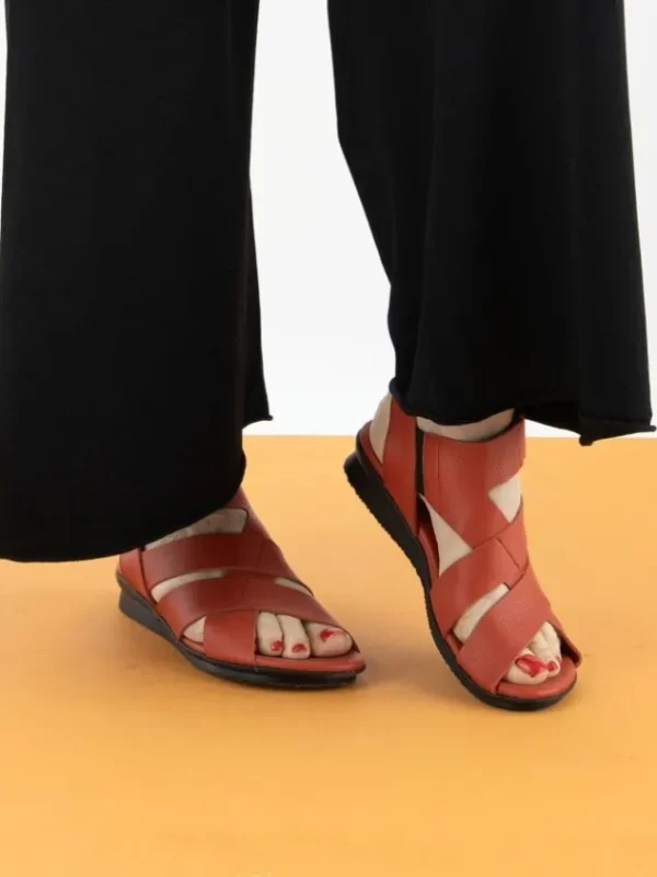 Arche sandals AURBAO Red