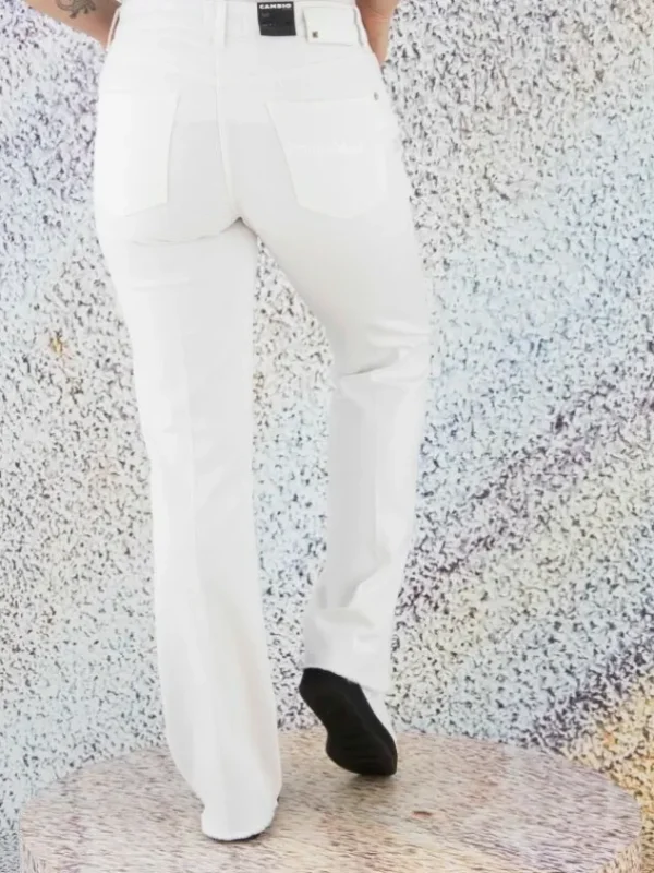 Cambio jeans PARIS FLARED 9059-0012-22 White