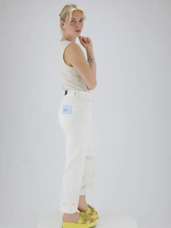 Cambio jeans PARIS STRAIGHT 9058 0017- 23 Cream White