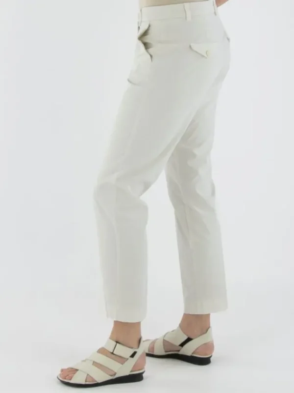 Cambio trousers 7666-0237-02 KARINA Cream White
