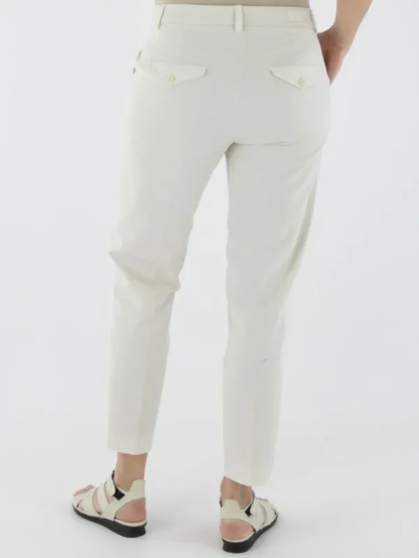 Cambio trousers 7666-0237-02 KARINA Cream White