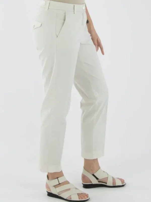 Cambio trousers 7666-0237-02 KARINA Cream White