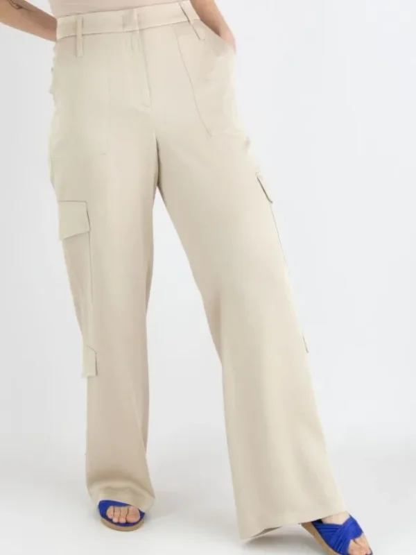 Cambio trousers AMELIE CARGO Beige