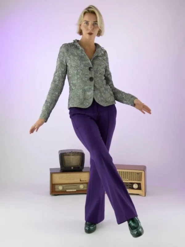 Cambio trousers FAWN 6316 0225-02 Purple