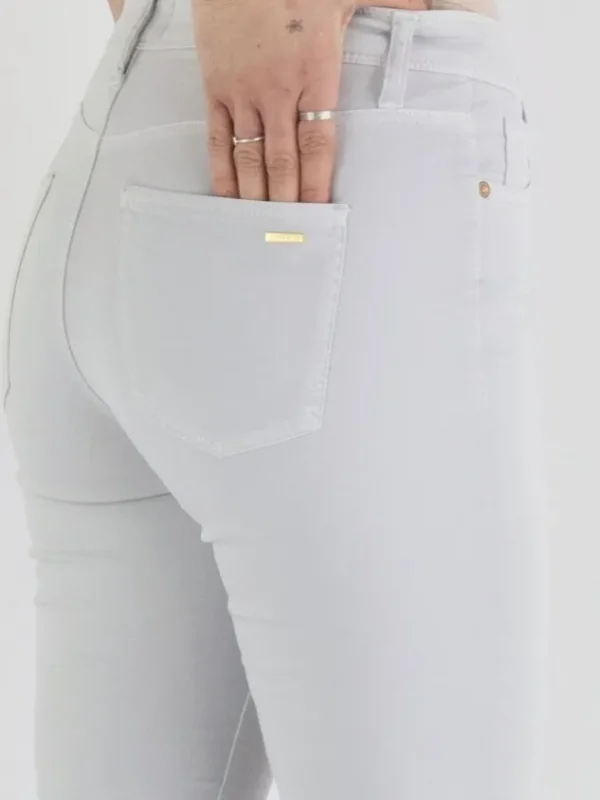 Cambio trousers PIPER SHORT 7675 0083-19 Grey