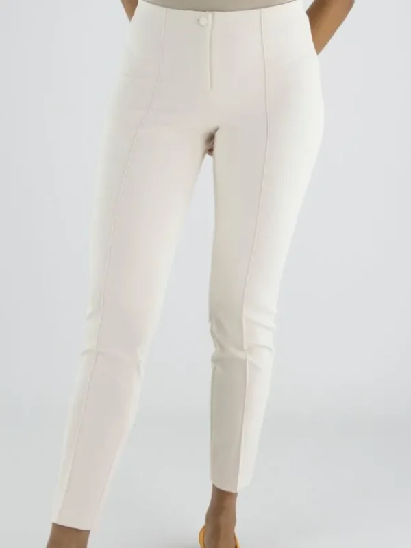 Cambio trousers ROS 6111 0202-00 Cream White