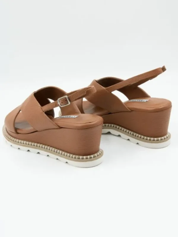 Cervone sandals 572 Cognac
