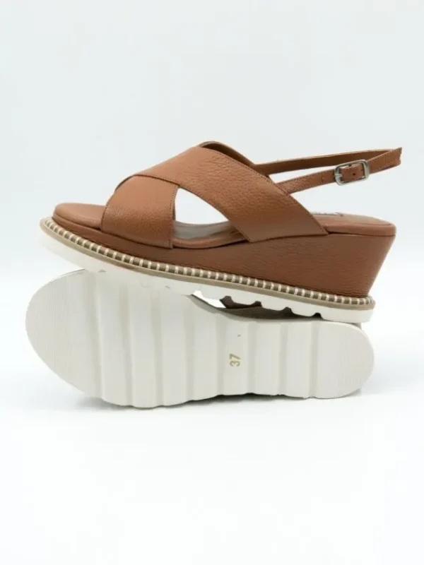 Cervone sandals 572 Cognac