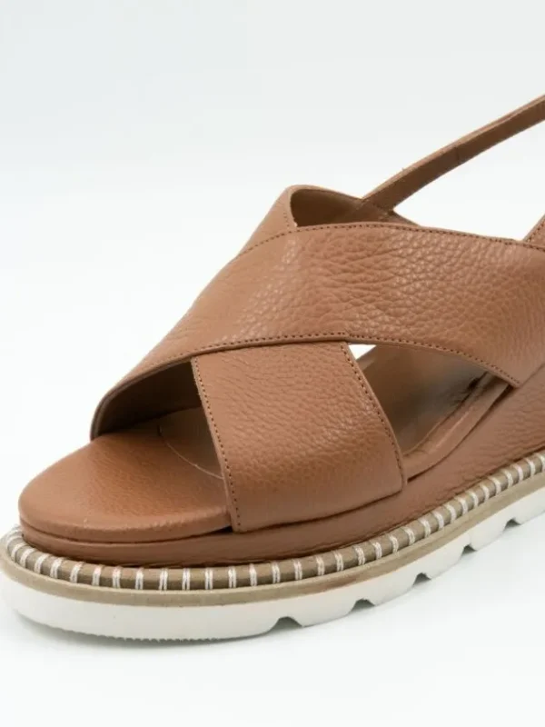 Cervone sandals 572 Cognac