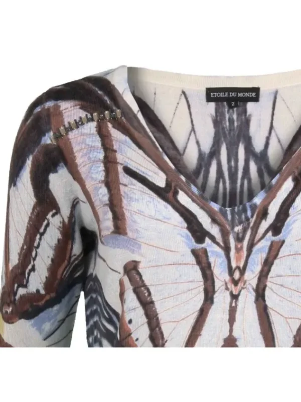 Etoile du Monde pullovers WING C01-27 Cream White