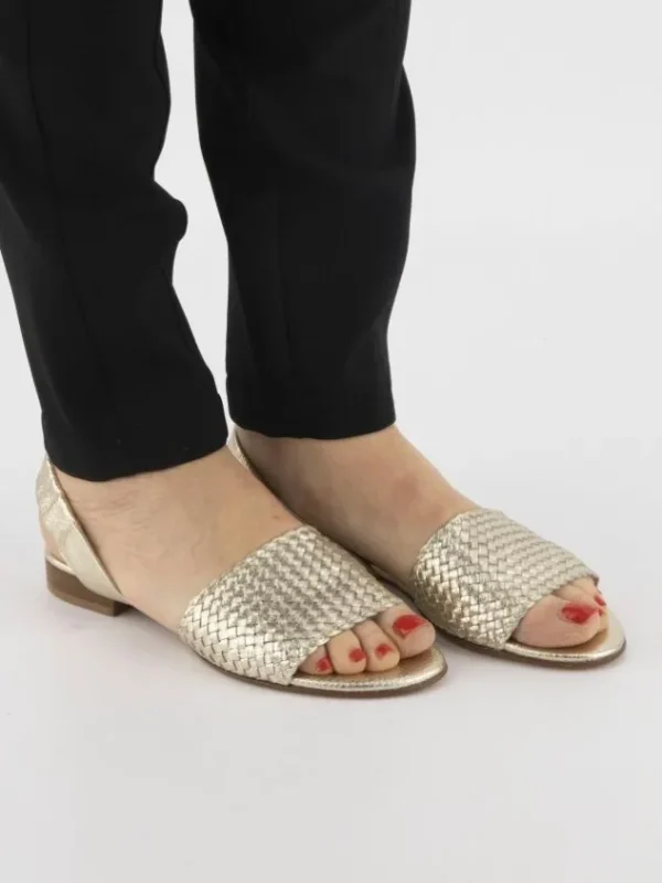 Even and odd sandals 107 MILO Gold