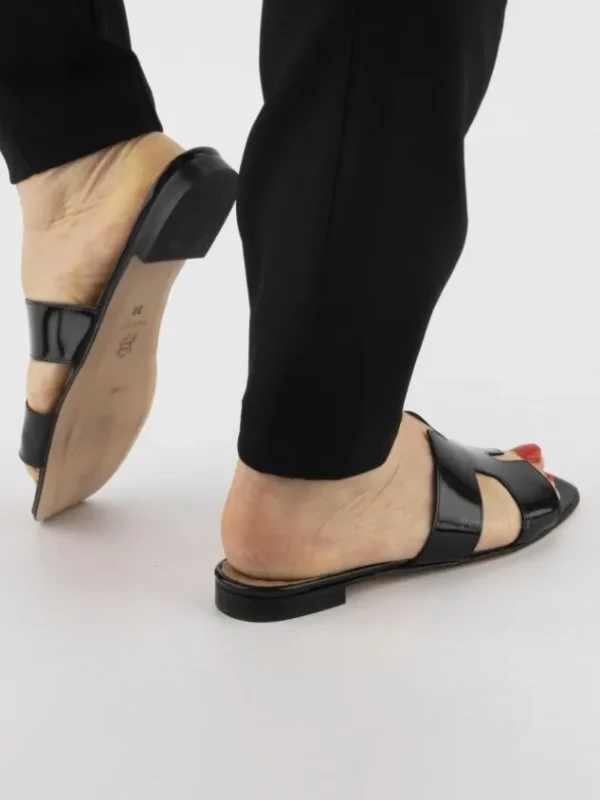 Even and odd sandals 98Q Black