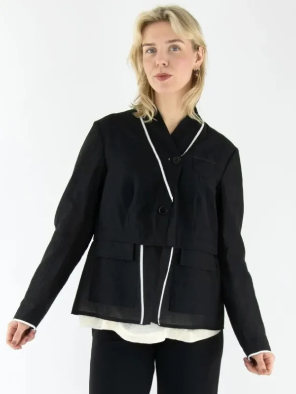 High blazers STAND OUT 930014 Black
