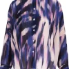 High blouses AGREE S50303 Purple
