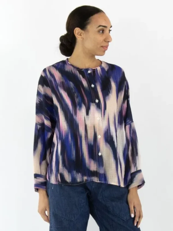High blouses AGREE S50303 Purple