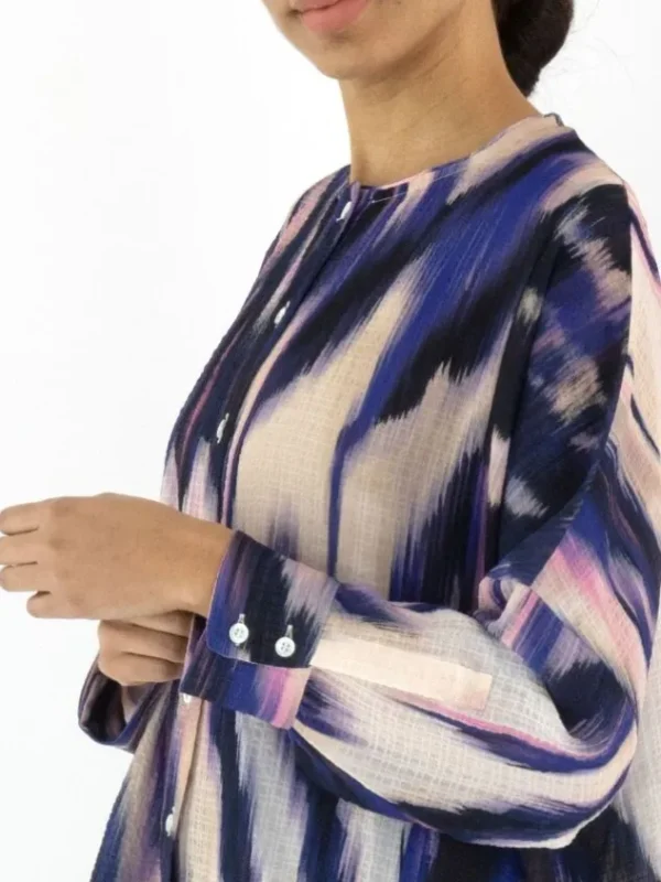 High blouses AGREE S50303 Purple