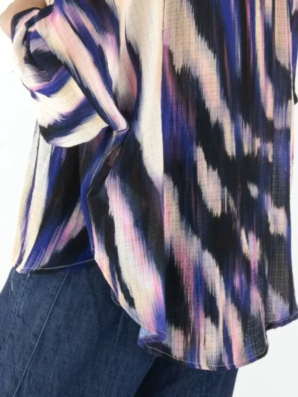 High blouses AGREE S50303 Purple