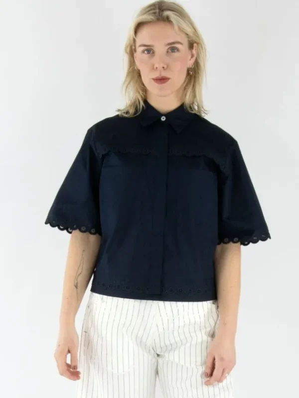 High blouses CATCHPHRAISE 750856 Blue