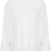 High blouses HOODWINK S50264 Cream White
