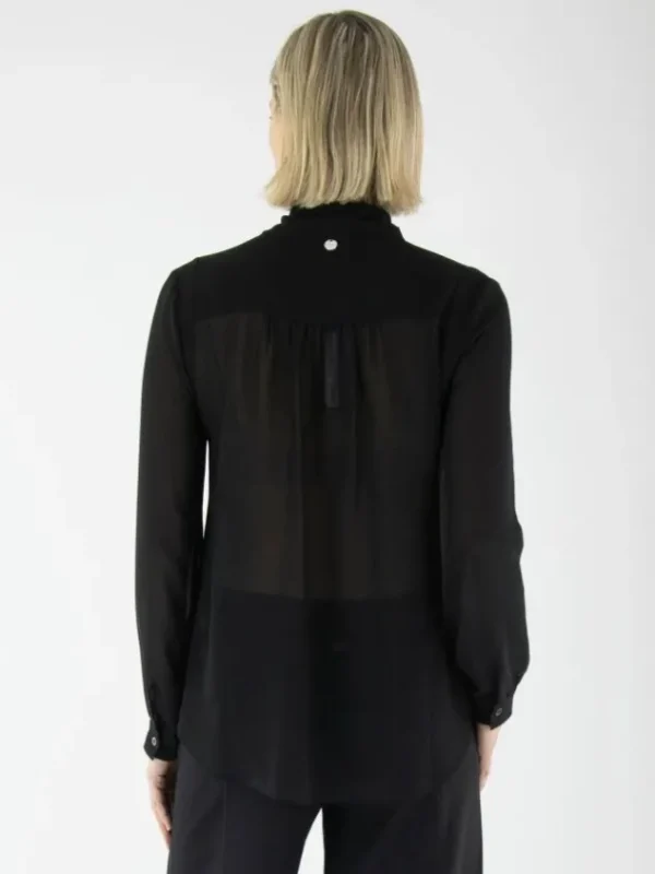 High blouses IN STYLE S50297 Black