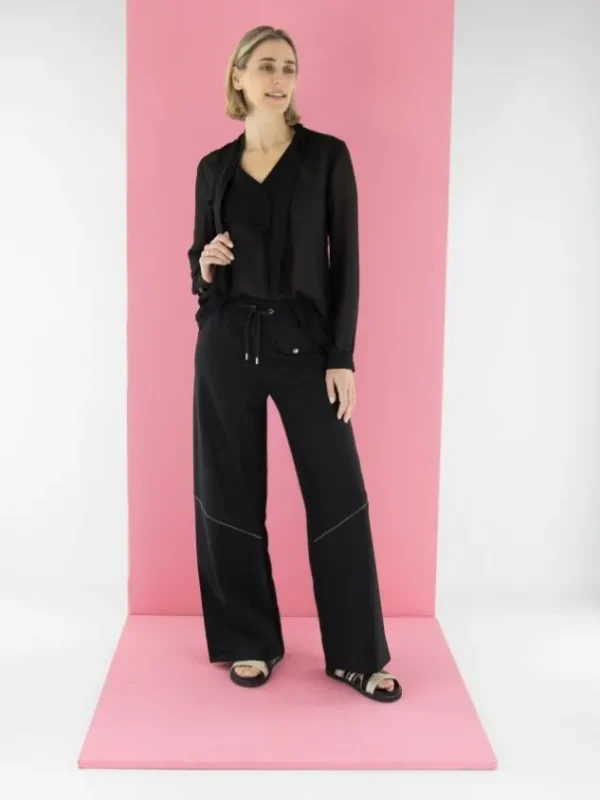 High blouses IN STYLE S50297 Black
