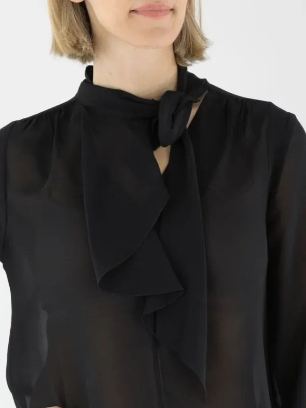 High blouses IN STYLE S50297 Black