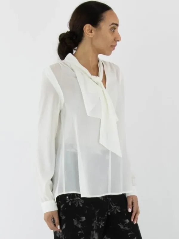 High blouses IN STYLE S50297 Cream White