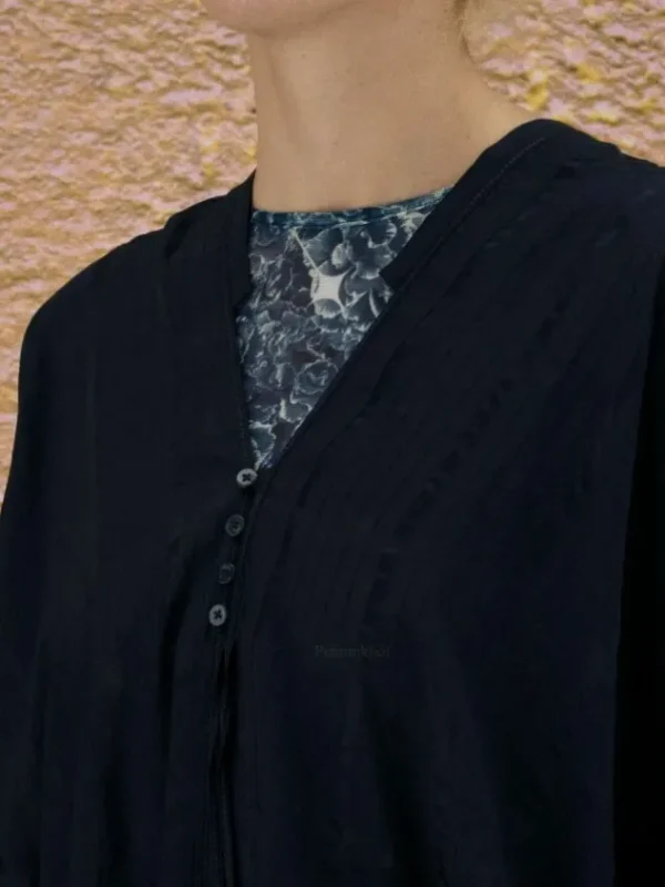 High blouses LUCKELY 750787 Blue
