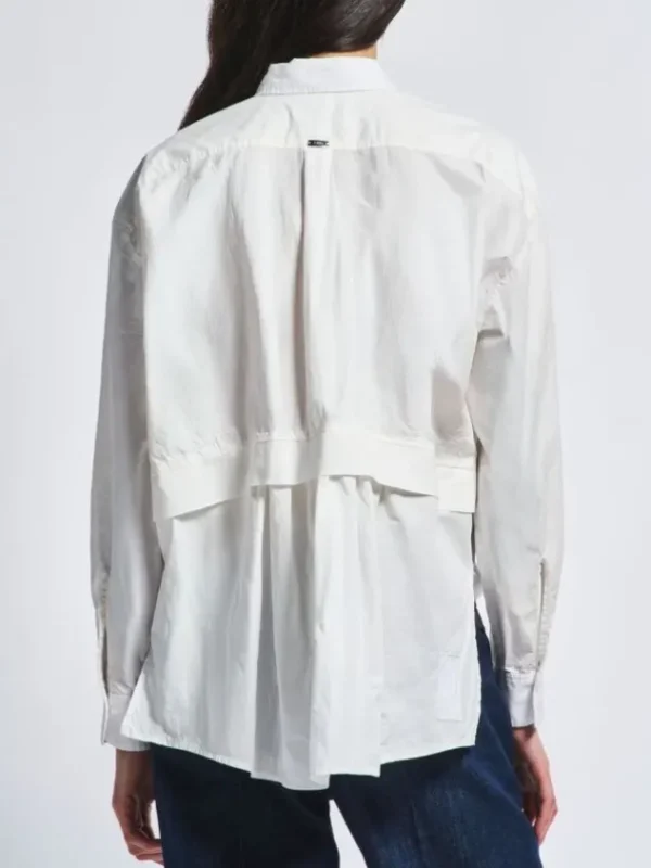 High blouses LUNAR 750863 Cream White