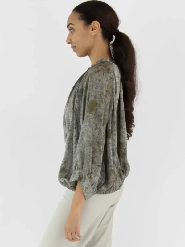 High blouses SIMILE 950040 Green