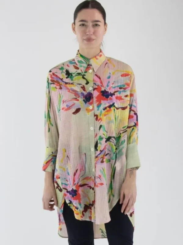 High blouses SWOOSH S59066 Multi color