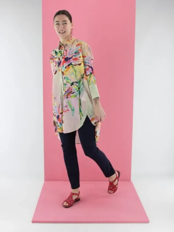 High blouses SWOOSH S59066 Multi color
