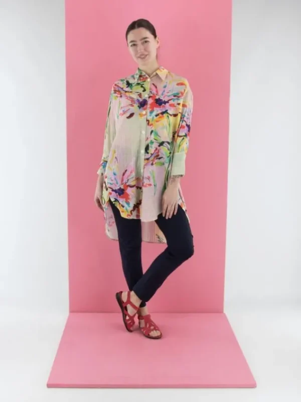 High blouses SWOOSH S59066 Multi color