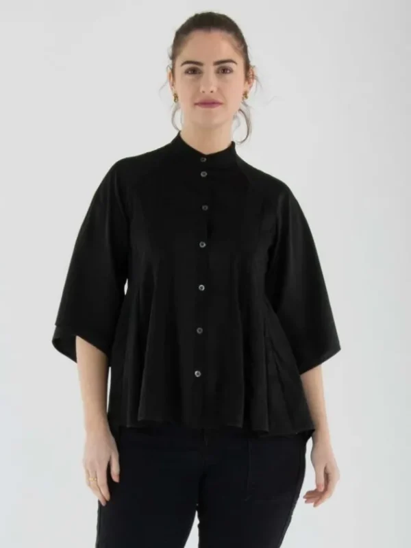High blouses TULIP S50295 Black