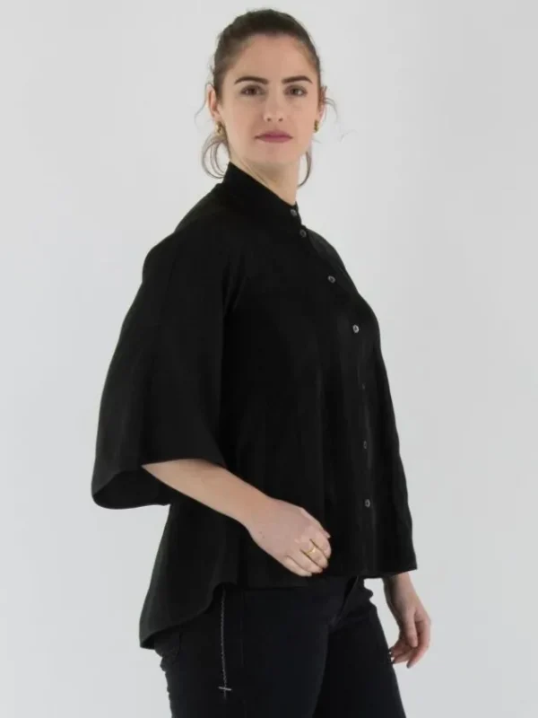 High blouses TULIP S50295 Black