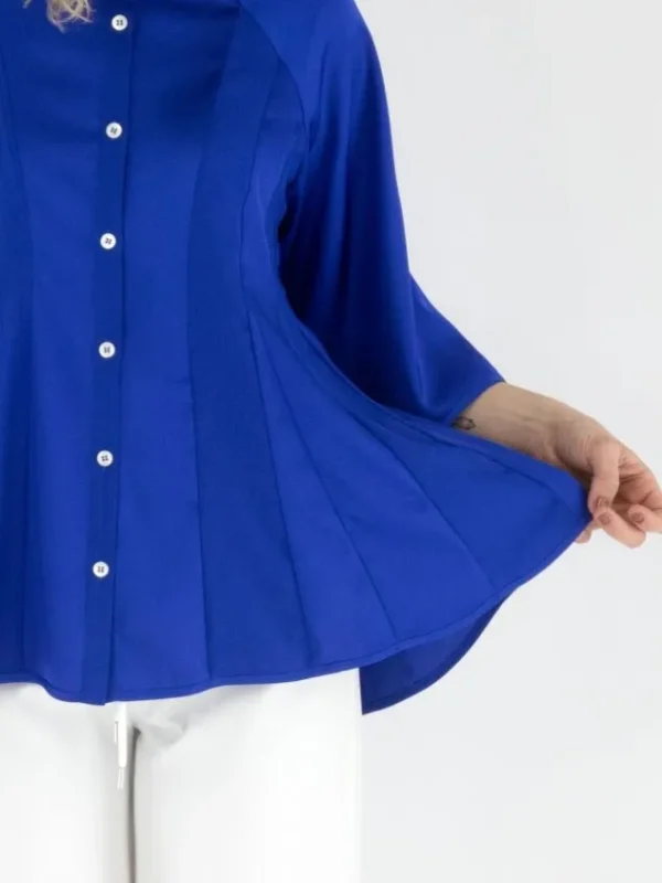 High blouses TULIP S50295 Blue