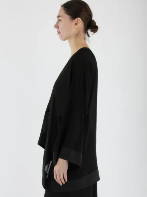 High blouses VOYAGE S50294 Black