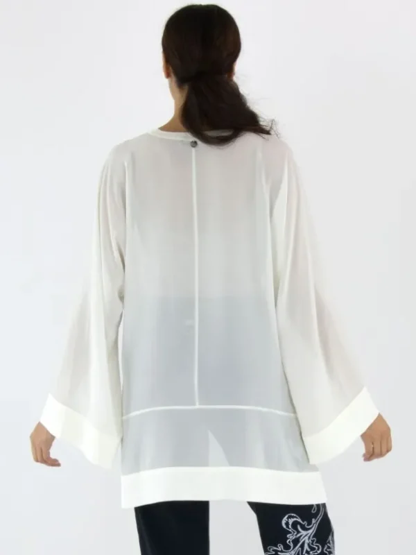 High blouses VOYAGE S50294 Cream White