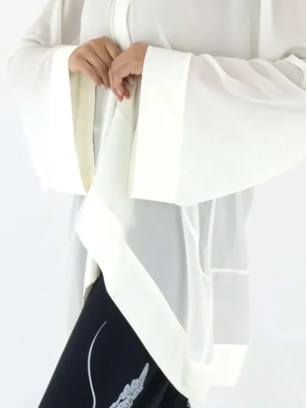 High blouses VOYAGE S50294 Cream White