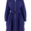 High coats OUTSIDER S35074 Blue