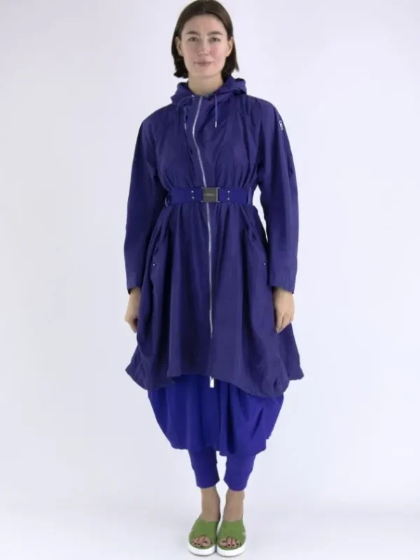 High coats OUTSIDER S35074 Blue