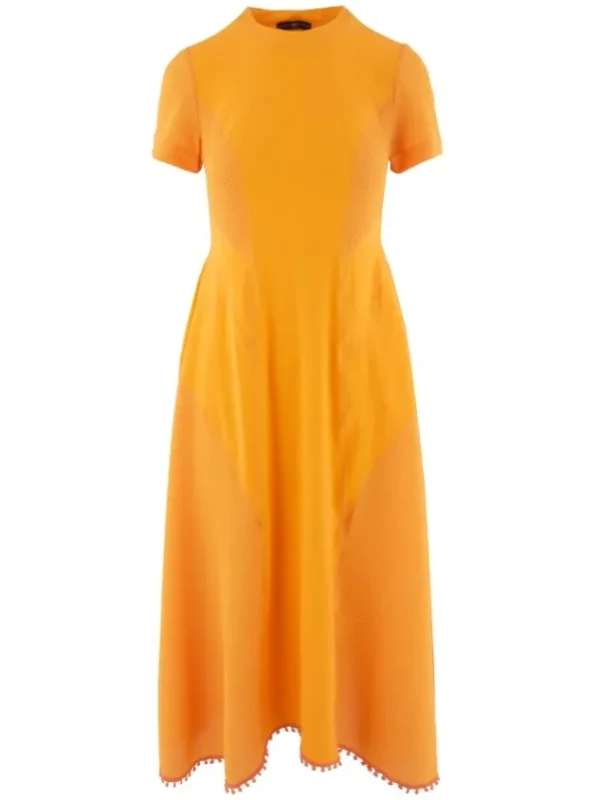 High dresses A LIST S21745 Orange