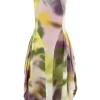 High dresses AT LENGTH S21810 Purple