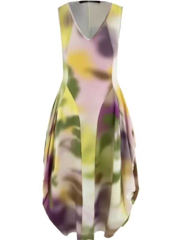 High dresses AT LENGTH S21810 Purple